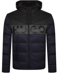 HUGO Belton Jacket in Black for Men | Lyst