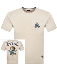 Evisu - Diamond Logo T Shirt - Lyst
