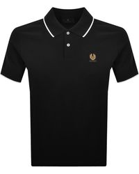 Belstaff - Tipped Polo T Shirt - Lyst