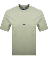 HUGO - Nieros Logo T Shirt - Lyst