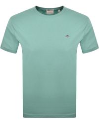 GANT - Original Short Sleeve T Shirt - Lyst