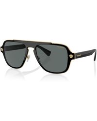 Versace Jeans Couture - Versace 0Ve2199 Medusa Sunglasses - Lyst