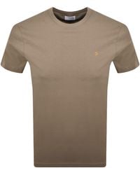 Farah - Farah Danny Regular Fit T Shirt Stone - Lyst