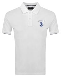 Hackett - Heritage Number Polo T Shirt - Lyst