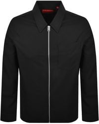 HUGO - Enasoz Overshirt Jacket - Lyst