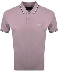 Marshall Artist - Tipped Polo T Shirt - Lyst