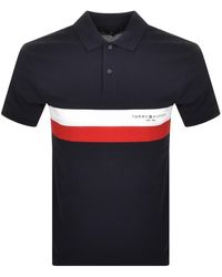 Tommy Hilfiger - Logo Polo T Shirt - Lyst