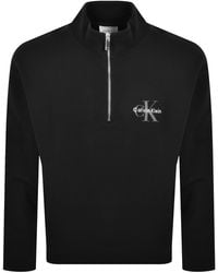Calvin Klein - Jeans Half Zip Sweatshirt - Lyst