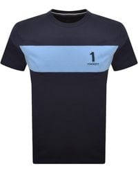 Hackett - Heritage Panel T Shirt - Lyst