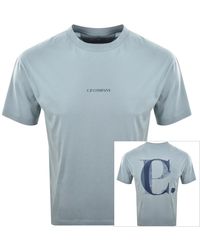 C.P. Company - Cp Company Logo T Shirt - Lyst