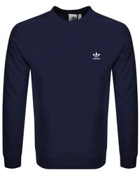 Essential Sweatshirt Navy Blue Essential Sweatshirt Navy Blue