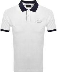 Hackett - Essential Polo T Shirt Optic - Lyst