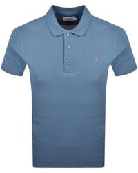 Farah - Farah Forster Short Sleeved Polo T Shirt - Lyst