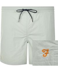 Farah - Farah Colbert Plain Swim Shorts Grove - Lyst