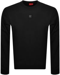HUGO - Dettil Relaxed Fit Sweatshirt - Lyst