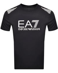 EA7 - Emporio Armani Logo T Shirt - Lyst