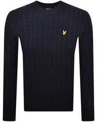 Lyle & Scott - Cable Knit Jumper - Lyst