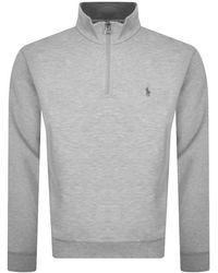 Ralph Lauren - Half Zip Sweatshirt - Lyst