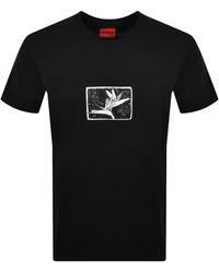 HUGO - Darise T Shirt - Lyst