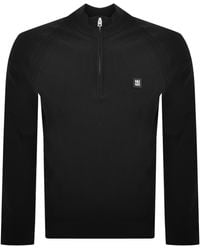 HUGO - Sayford Quarter Zip Jumper - Lyst