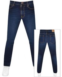 Nudie Jeans - Jeans Lean Dean Mid Wash Jeans - Lyst