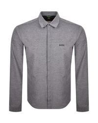 BOSS - Boss Long Sleeved Dymova Shirt Dark - Lyst