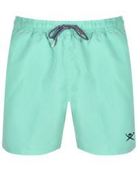 Hackett - Branded Swim Shorts - Lyst