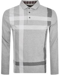Barbour - Blaine Long Sleeve Polo T Shirt - Lyst