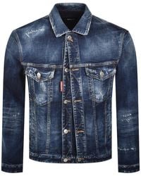 DSquared² - Double Front Denim Jacket - Lyst
