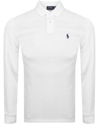 Ralph Lauren - Long Sleeved Polo T Shirt - Lyst