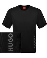 HUGO - Relaxed Sun Protected T Shirt - Lyst