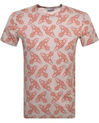Vivienne Westwood - Orb Logo T Shirt - Lyst