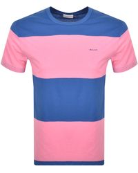 GANT - Bar Stripe T Shirt - Lyst