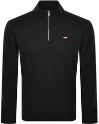 Levi's - Original Quarter Zip Sweatshirt - Lyst