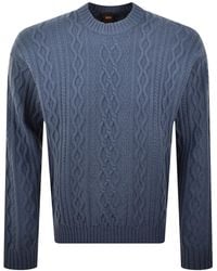 BOSS - Boss Kableto Knit Jumper - Lyst