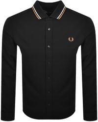 Fred Perry - Pique Polo Collar Shirt - Lyst