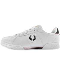 Fred Perry - B722 Leather Trainers - Lyst