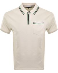 Tommy Hilfiger - Logo Polo T Shirt Off - Lyst