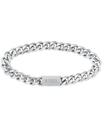 BOSS BUSINESS - Boss Chain Link Bracelet - Lyst