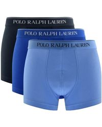 Ralph Lauren - Underwear 3 Pack Trunks - Lyst