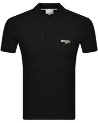 Black and gold lacoste shirt Clearance