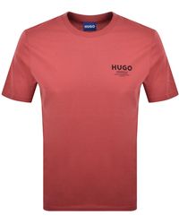 HUGO - Nesptee T Shirt - Lyst