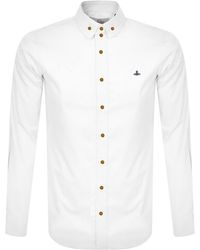 vivienne westwood slim fit shirt