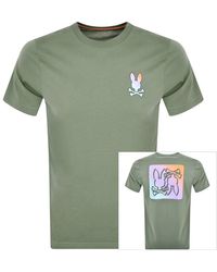Psycho Bunny - Palm Springs Graphic T Shirt - Lyst