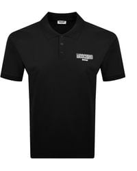 Moschino - Swim Short Sleeved Polo T Shirt - Lyst