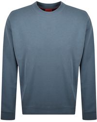 HUGO - Dapocrew Relaxed Fit Sweatshirt - Lyst