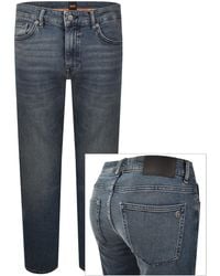 BOSS - Boss Delaware Slim Fit Jeans - Lyst