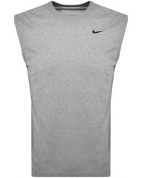 Nike - Training Dri Fit Logo Vest T Shirt - Lyst