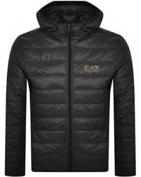EA7 - Emporio Armani Quilted Jacket - Lyst