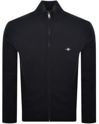 GANT - Original Full Zip Sweatshirt - Lyst